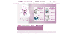 Desktop Screenshot of dragees-bapteme.eu